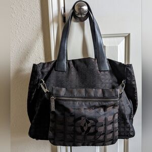 Chanel Travel line tote with pouch